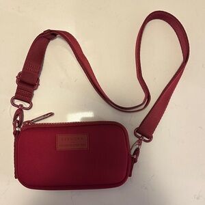 NWT Dagne Dover Crimson Crossbody Bag